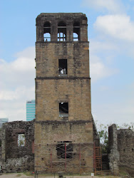 Bell Tower, in remains of Casco Viejo