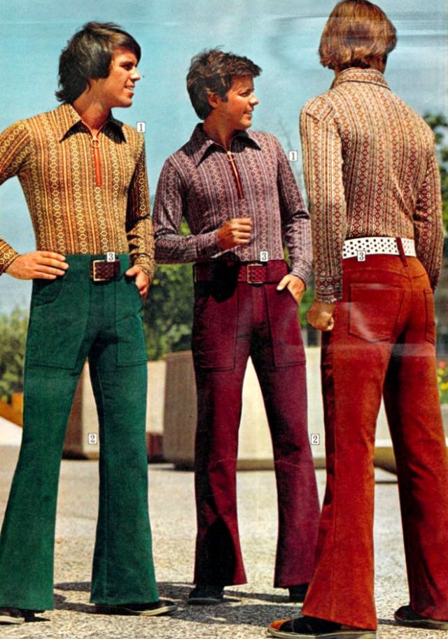 1970s Fashion Mens Styles Trends Pictures & History