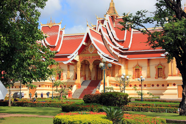 Thatluang Wat Neua (Vientiane, Laos)
