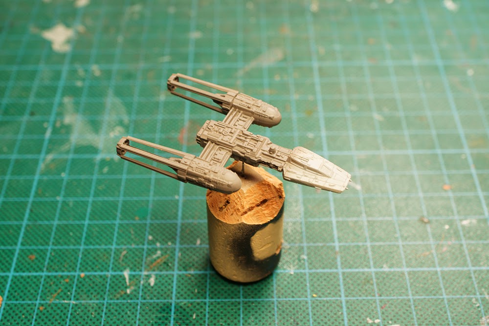 The Alternative Wargamer: Repainted Y-Wing