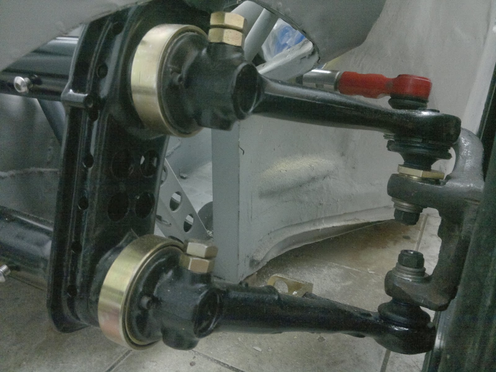 Building a Hot Fusca: Front Suspension VW Push rod