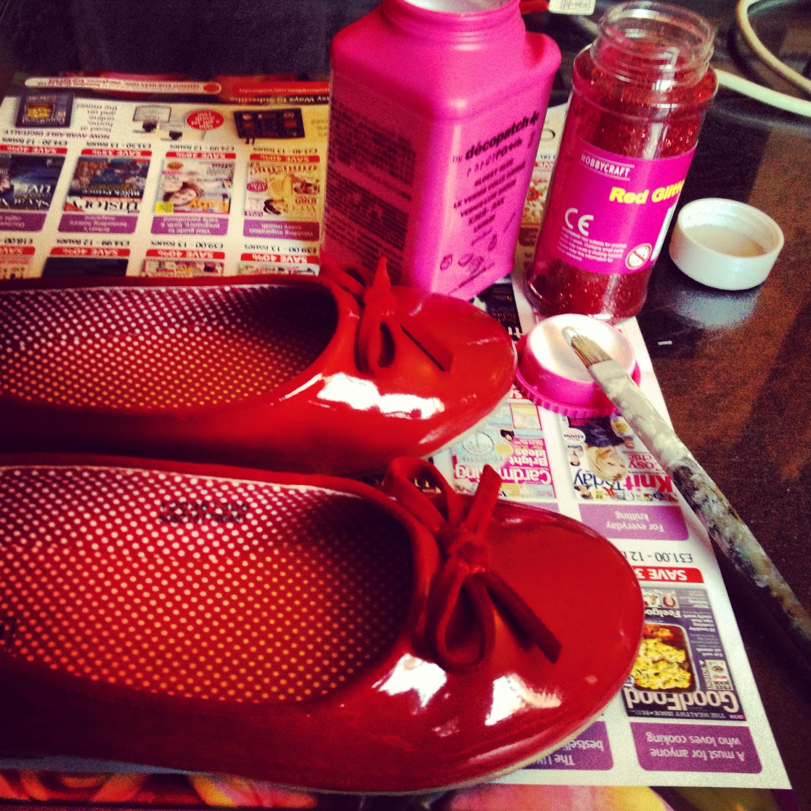 DIY Ruby Red Slippers