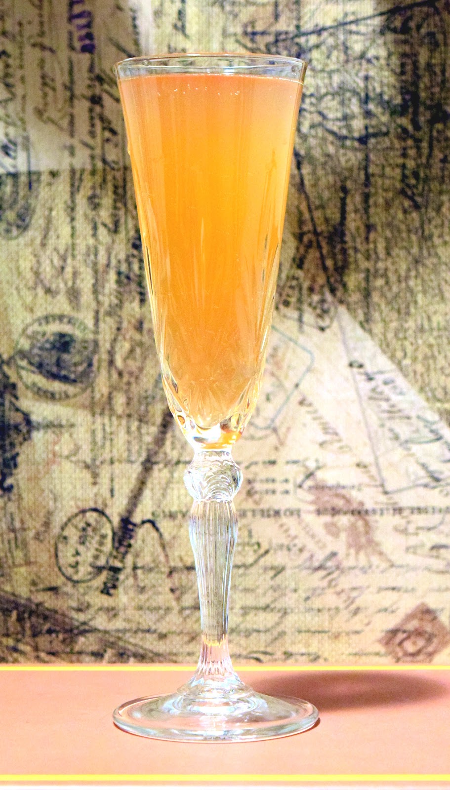 The Joyous Kitchen Champagne and Elderflower Liqueur Cocktail