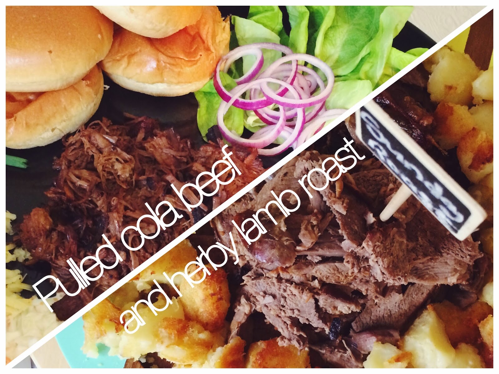 FashionFake a UK fashion and lifestyle blog. This Easter, I cooked up a feast of pulled beef slow cooked in cola sauce, and a roast lamb with a crust of garlic and herbs. These recipes are easy and delicious - perfect for a family get together!