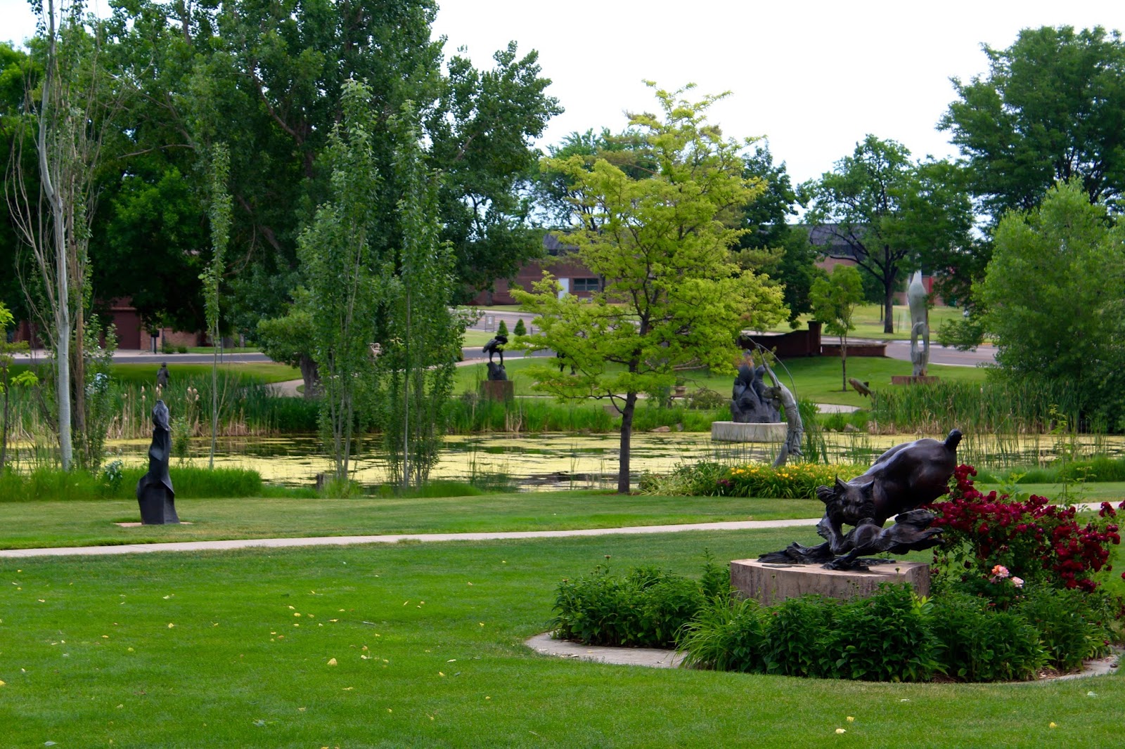 Wandering W Serenity Benson Sculpture Garden