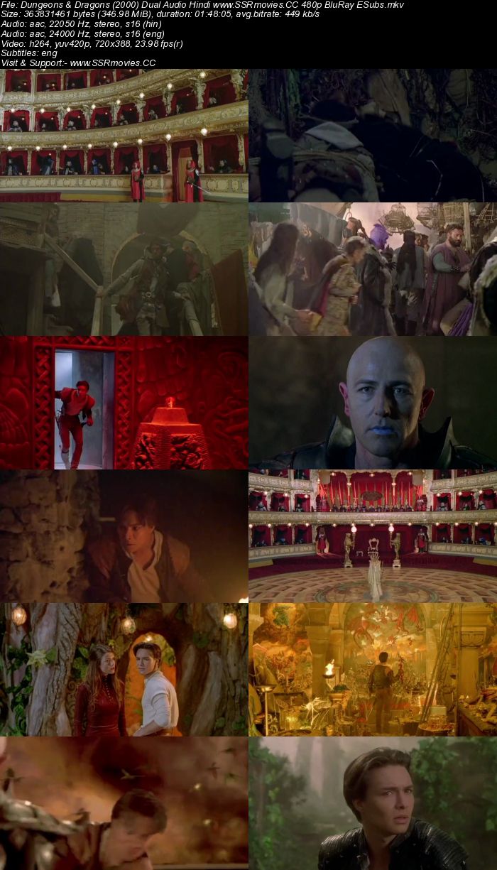 Dungeons & Dragons (2000) Dual Audio Hindi BluRay 300MB Full Movie Download
