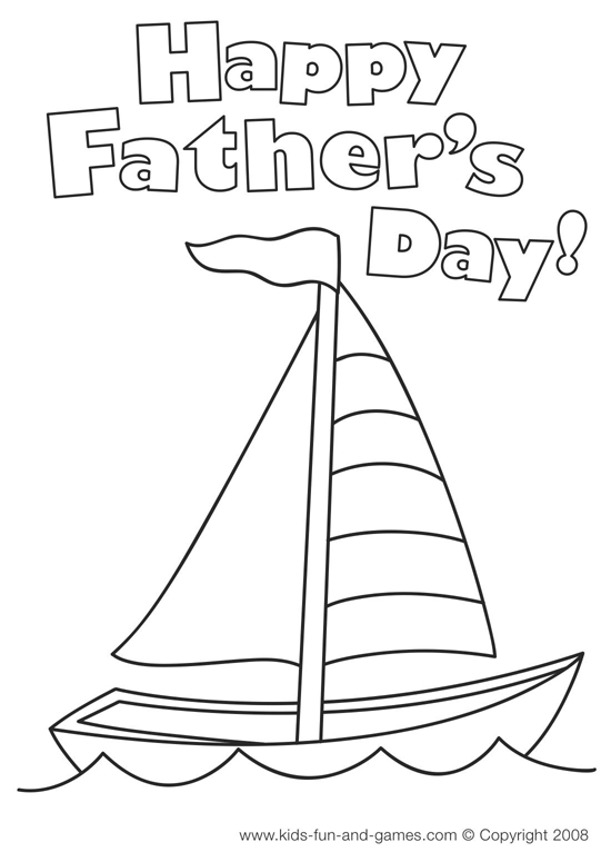 dads day coloring pages - photo #43