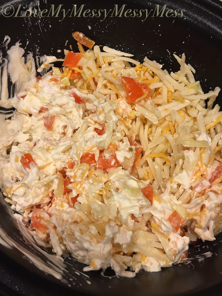 Love My Messy Messy Mess Crock Pot Hash Browns