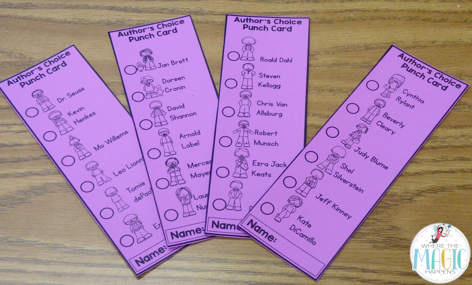 HOW TO USE CLASSROOM PUNCH PASS CARDS