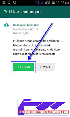 bagaimana langkah daftar whatsapp di android