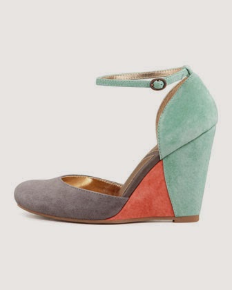 colorblock wedges