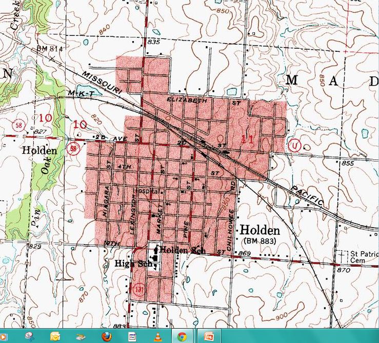 SHOW ME Johnson County West Central Missouri History Holden