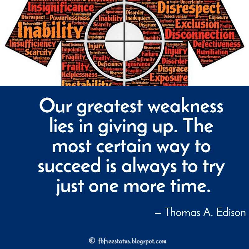 Quotes About Determination & Disappointment With Images