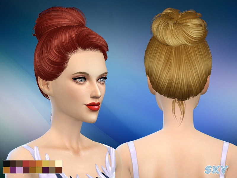 Sims 4 Ccs The Best Hair By Skysims