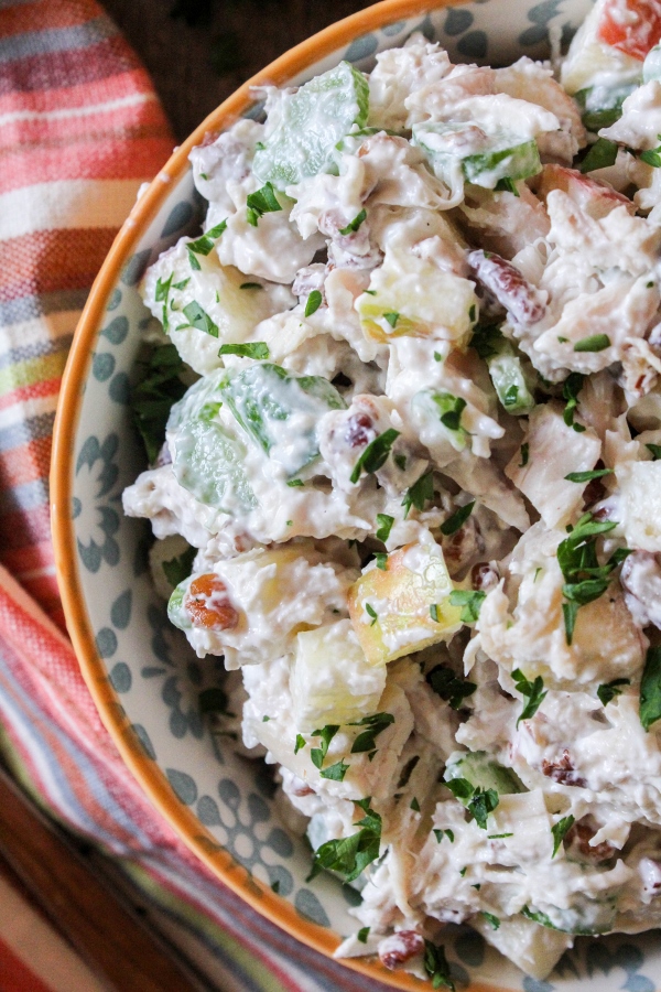 Apple Pecan Chicken Salad