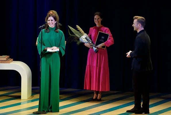  Crown Princess Mary of Denmark presented 2018 Design Awards to the winners with a ceremony held at Copenhagen Bellevue Theatre