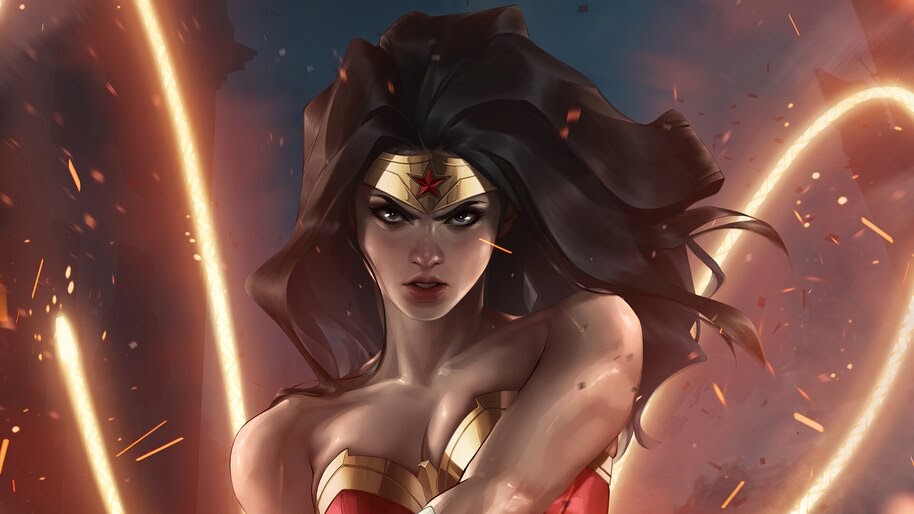 Wonder Woman, Lasso of Truth, 4K, #6.2074