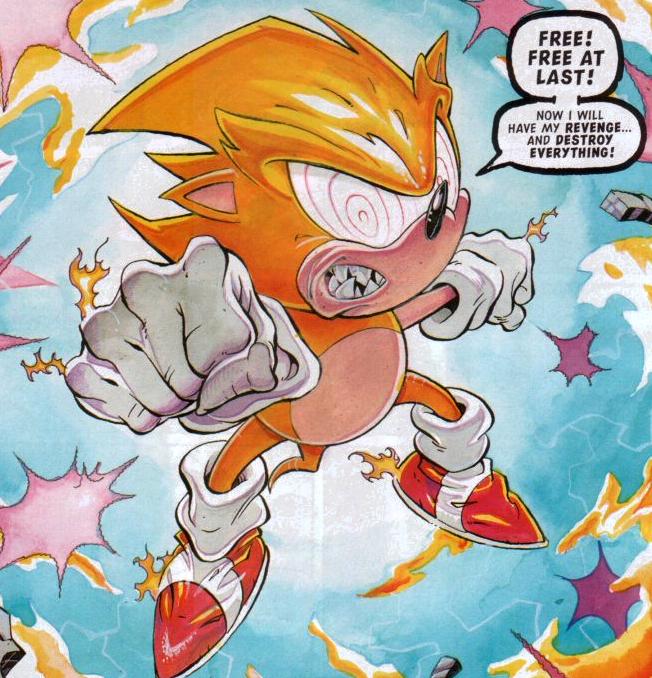 Meet Fleetway Sonic, short story by Labyrinth Black