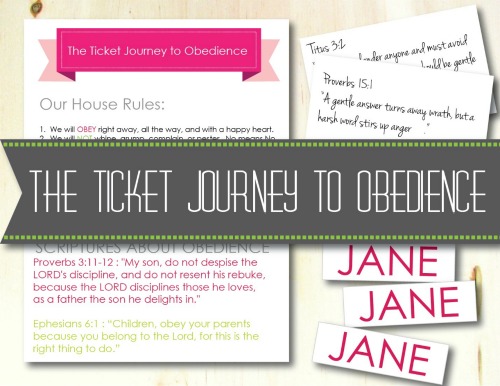 The Ticket Journey to Obedience