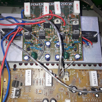 High Power Amplifier 1200W circuit