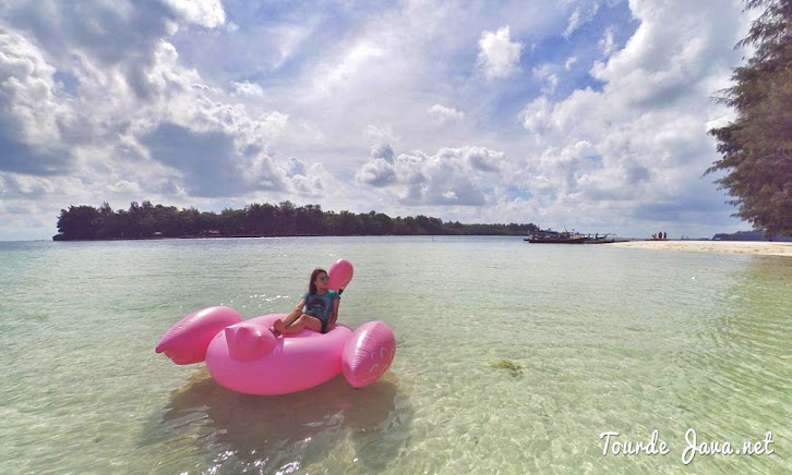 aktivitas wisata santai di pulau dolphin