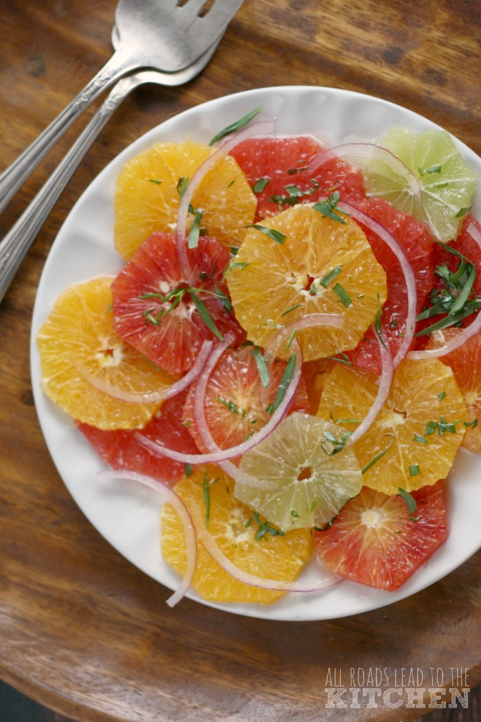 Citrus Salad with HoneyTarragon Vinaigrette ProgressiveEats All