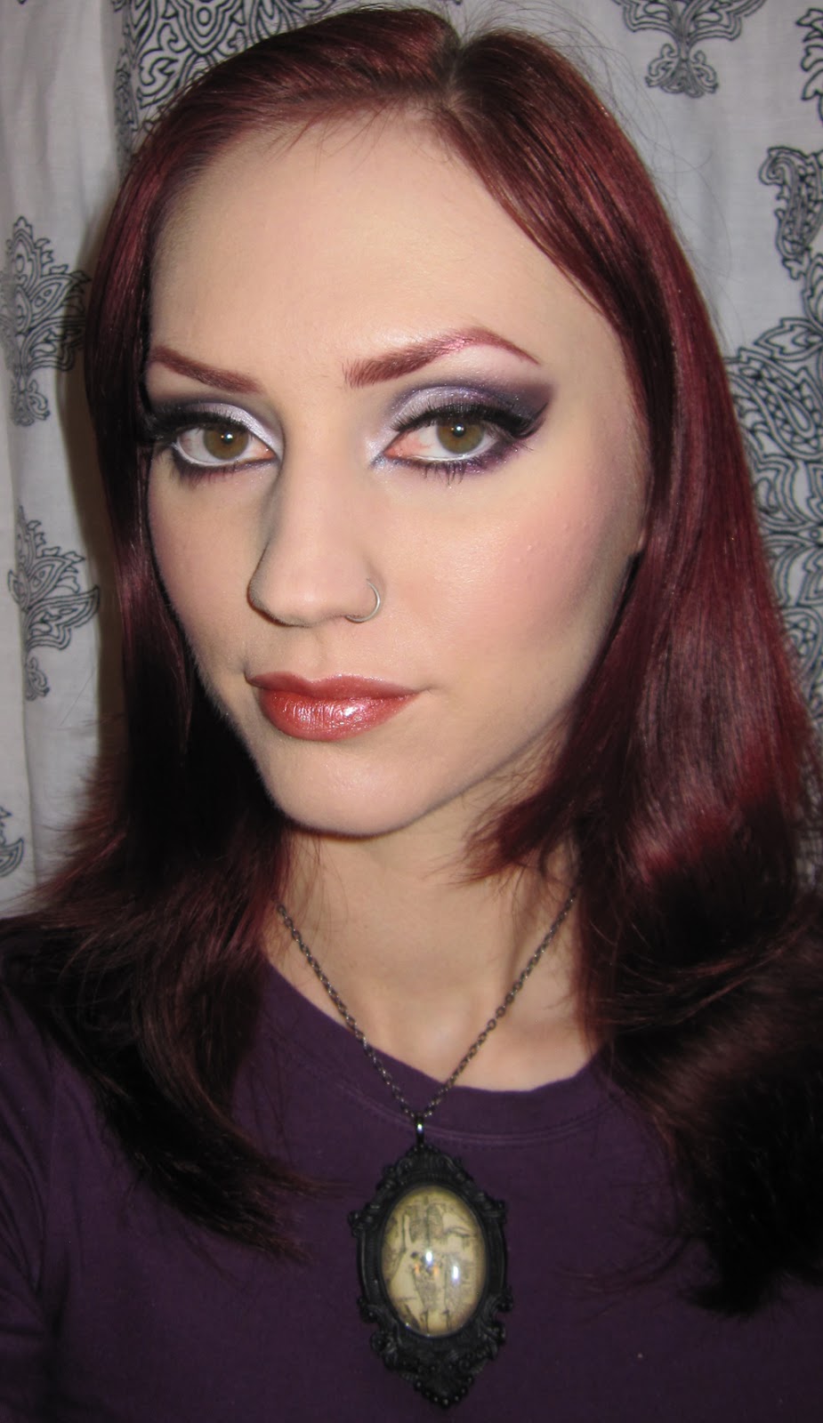 Glitter is my Crack: Dramatic Purple Eye Makeup Tutorial