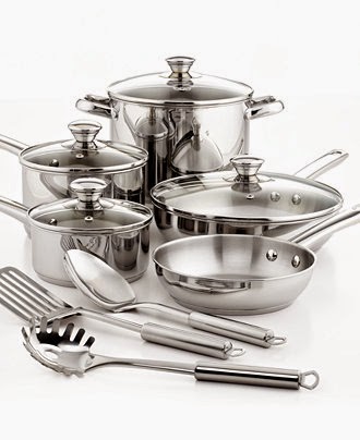 Macy's Web Buster $29.99 (Reg $119.99) Tools of the Trade Stainless Steel 12 Piece Cookware Set