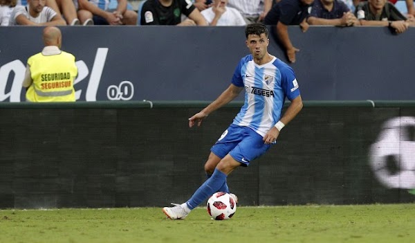 Málaga, Héctor Hernández aprieta para ser titular