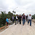 Avanzan trabajos de ciclopista, autorizada por el   alcalde Mario López en el bordo del río Bravo