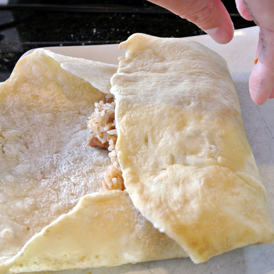 Mom, What's For Dinner?: Hot Hand Rolled Gluten Free Burritos