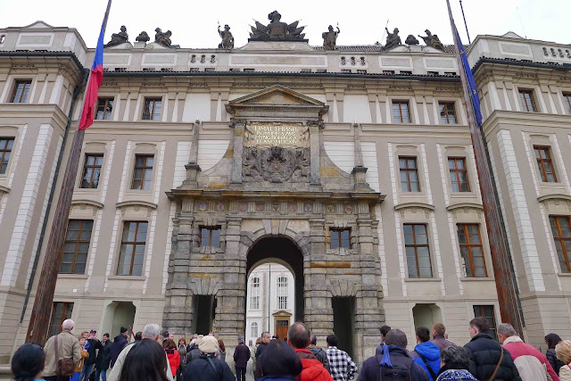 Prague Castle Entrance Arc