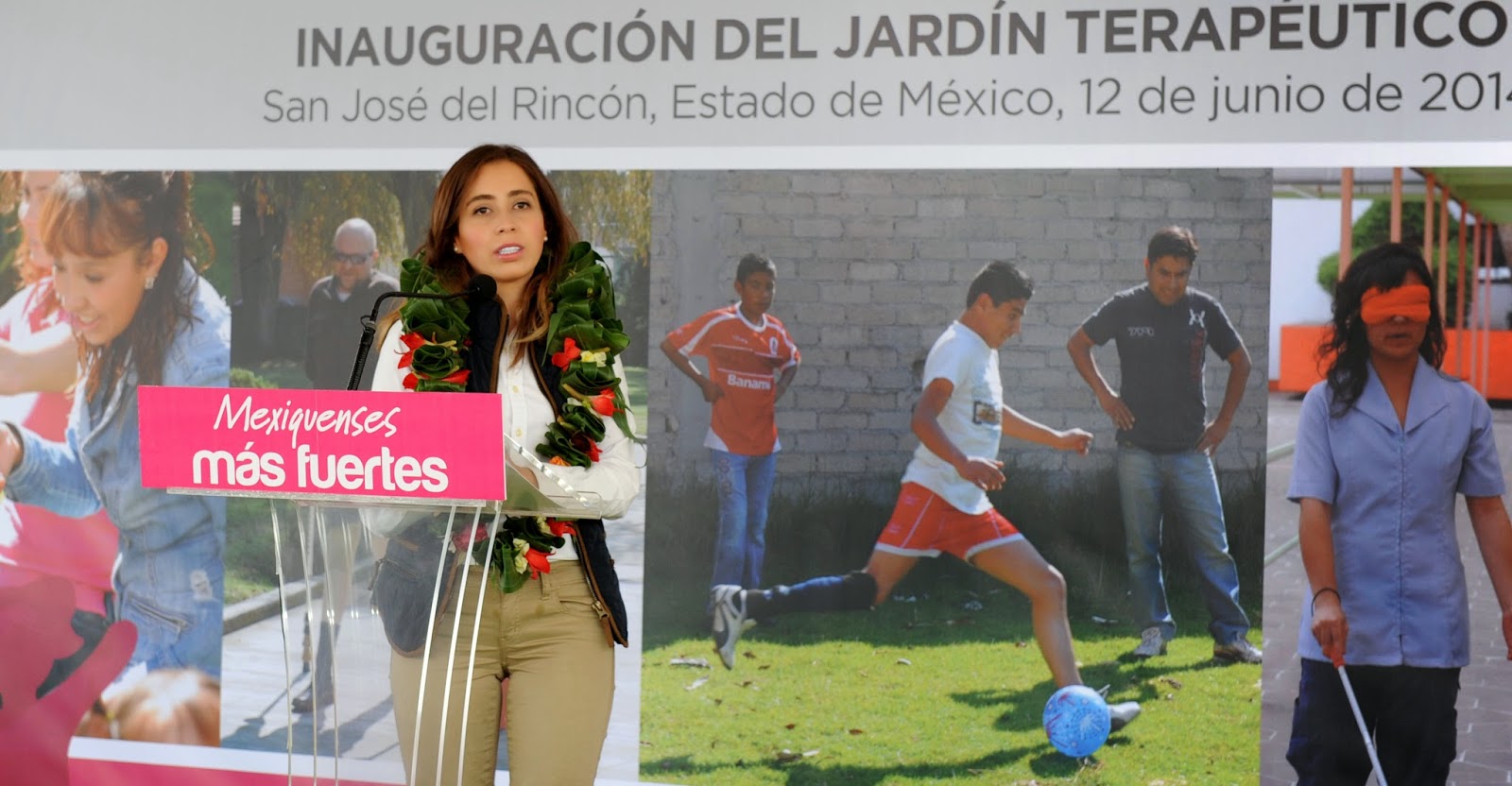 Inaugura Isis Ávila jardín terapéutico en San José del Rincón