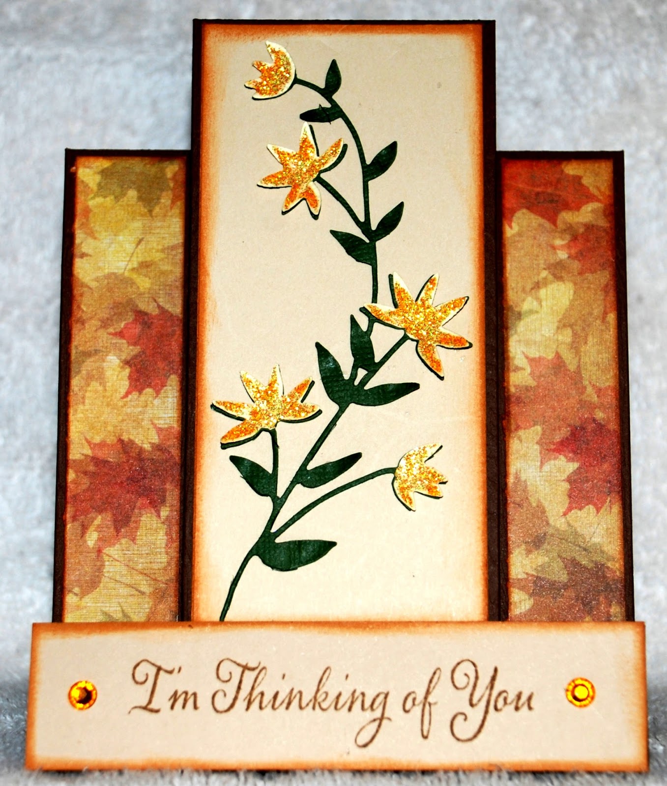 Autumn Leaves Cards, with Hazel Card Making & Scrapbooking Classes