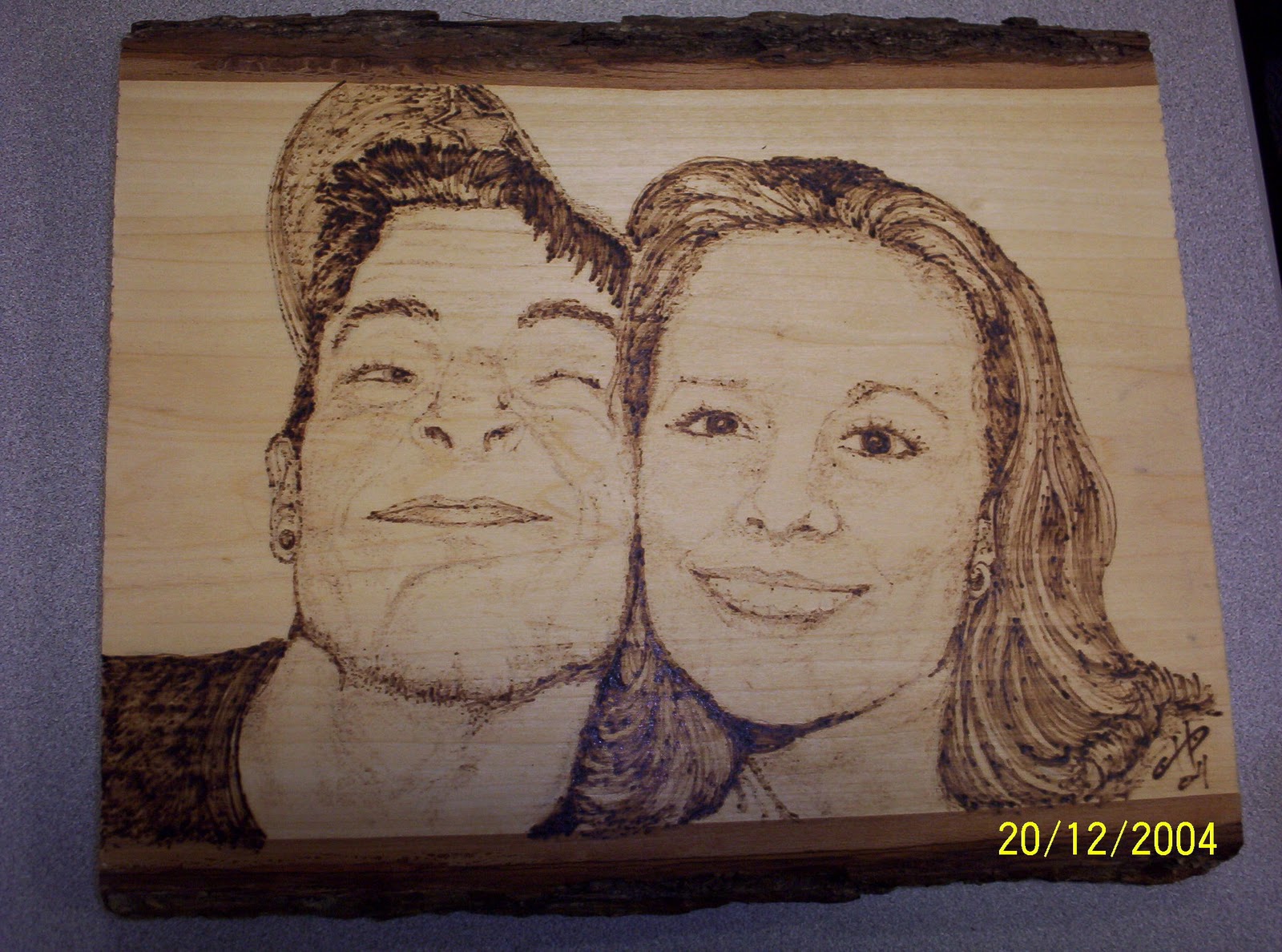 The Knothole News Portraits on Wood wood burning art, pyrography