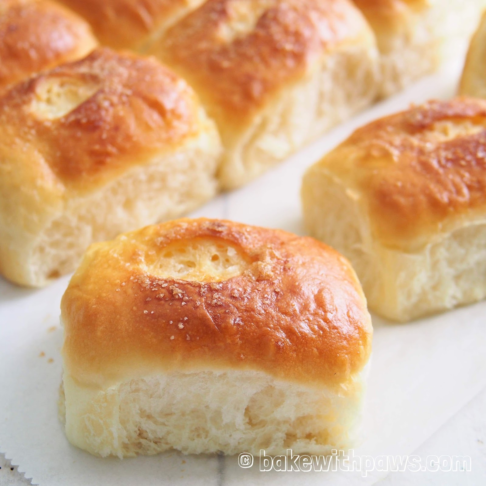 Butter Sugar Buns BAKE WITH PAWS