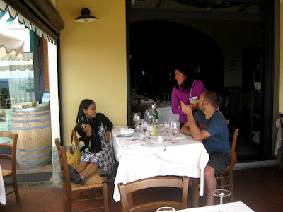 Relaxing Lunch with New Friends at Ristoro di Lamole in Lamole, Italy | Taste As You Go