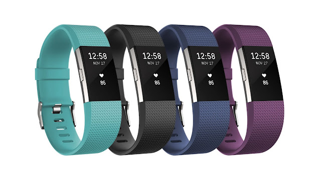 Fitbit charge 2 fitness tracker heart rate monitor straps colours changeable