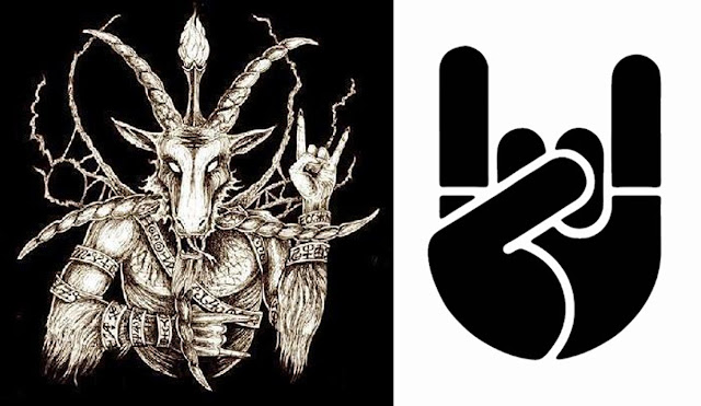 Horned Hand Sign or The Mano Cornuto Sign
