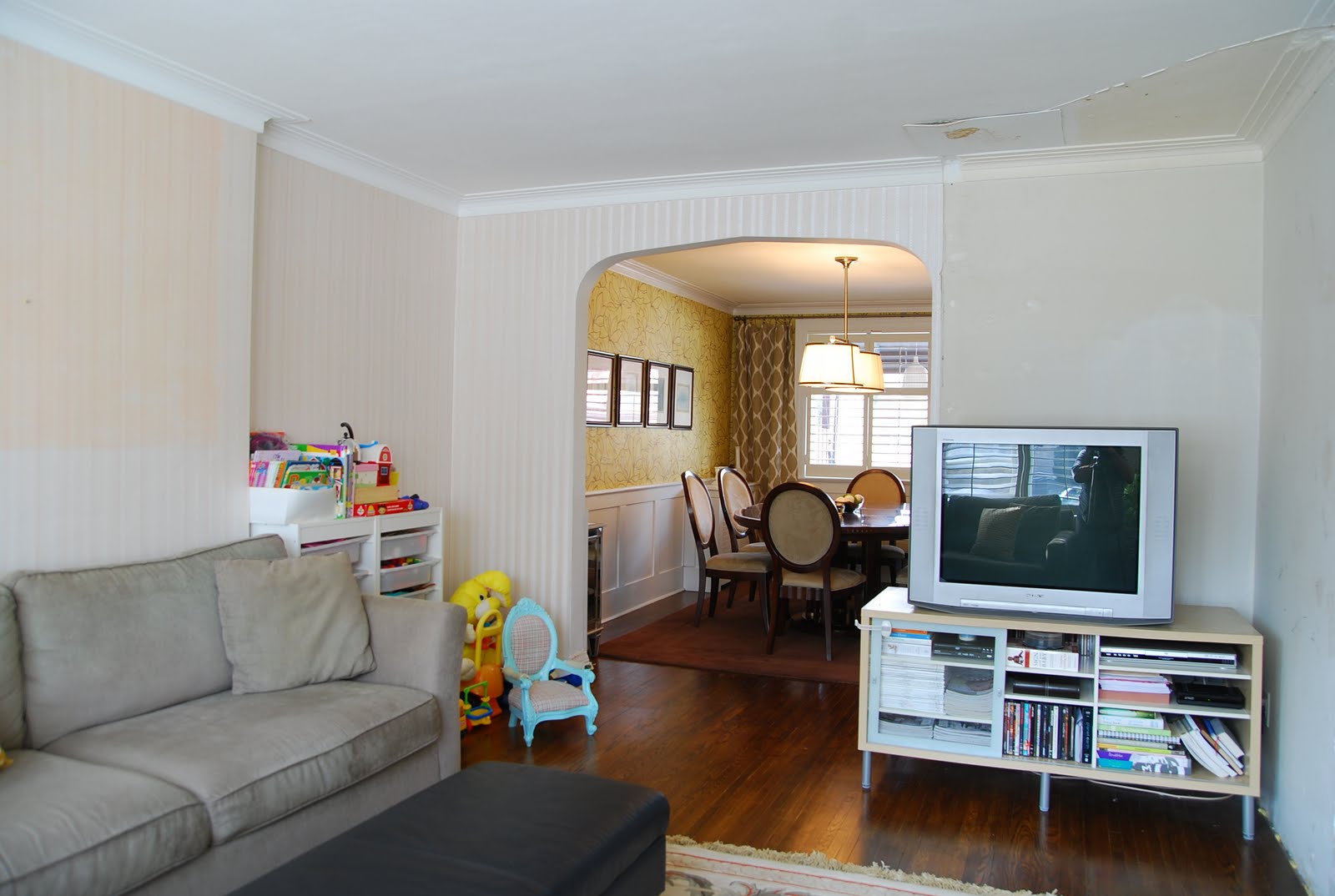 Before & After A Small Living Room Remodel Rambling Renovators