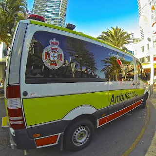  Ambulance 180-degree Photo