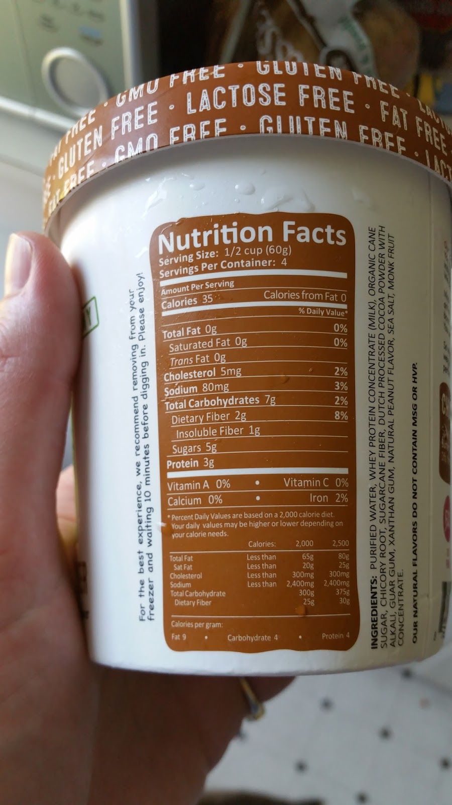 it just Dawned on me . . . arctic zero ice cream alternative