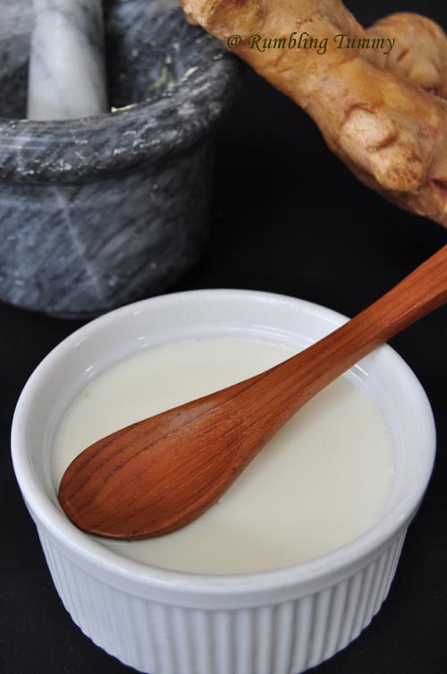 Rumbling Tummy Ginger Milk Pudding (姜汁撞奶)