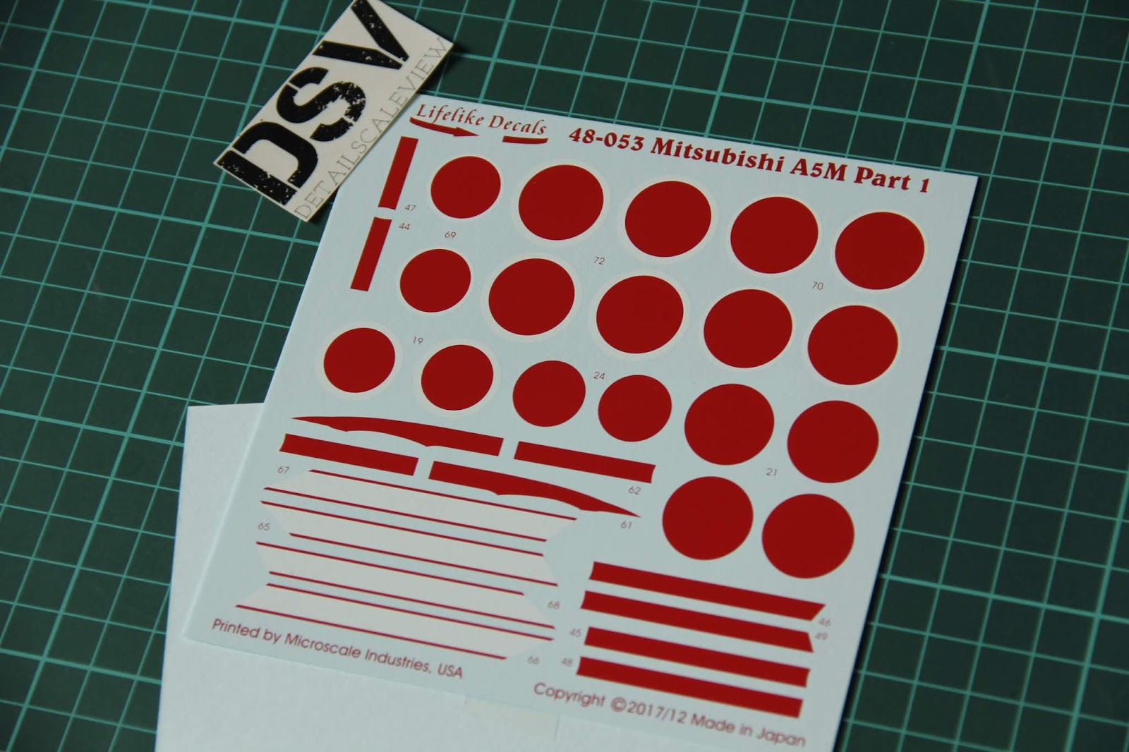 Lifelike Decals 1/48 A5M Part 3 (48055) DetailScaleView