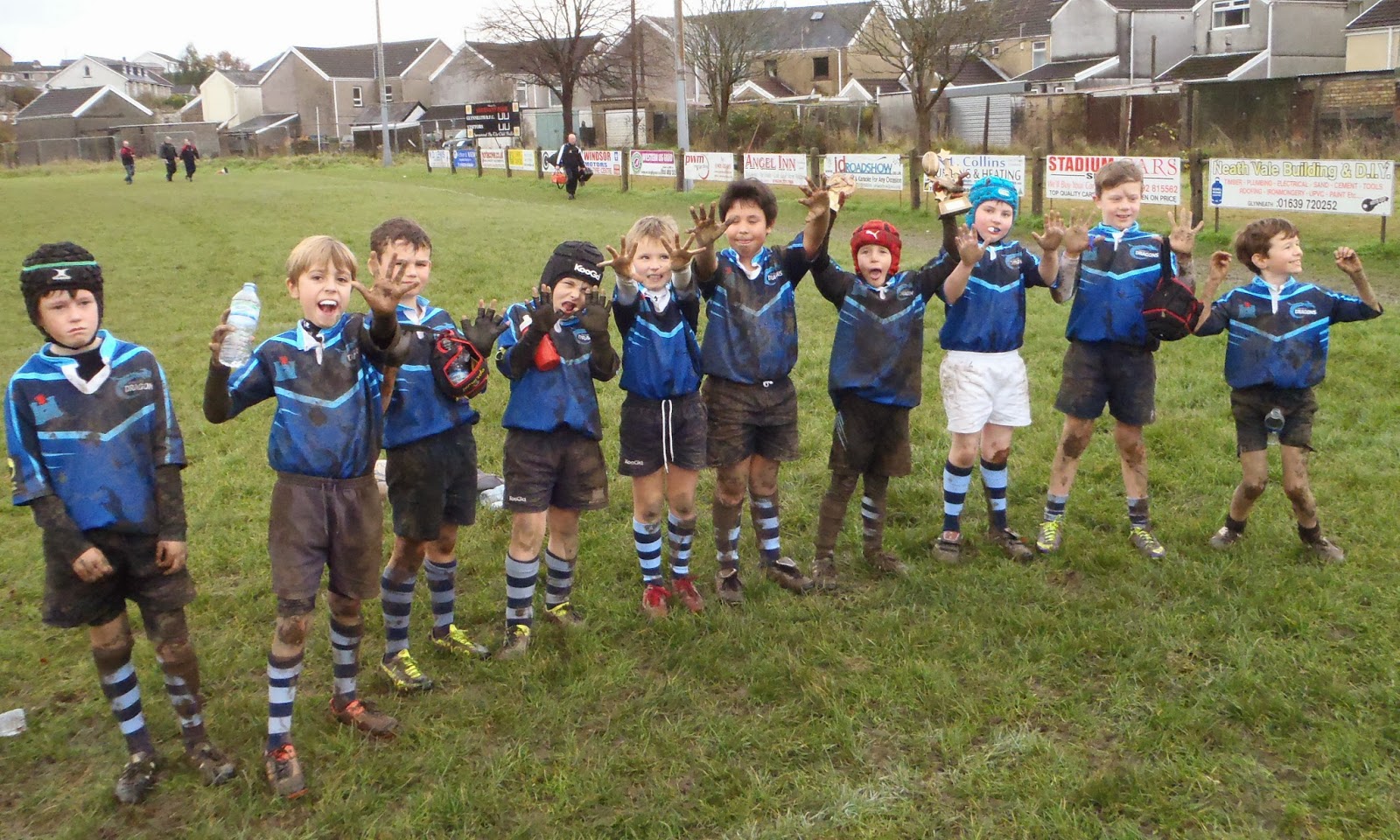 Mumbles Dragons Under 11's Rugby Team: Glynneath V Dragons (Away) 08/12/13