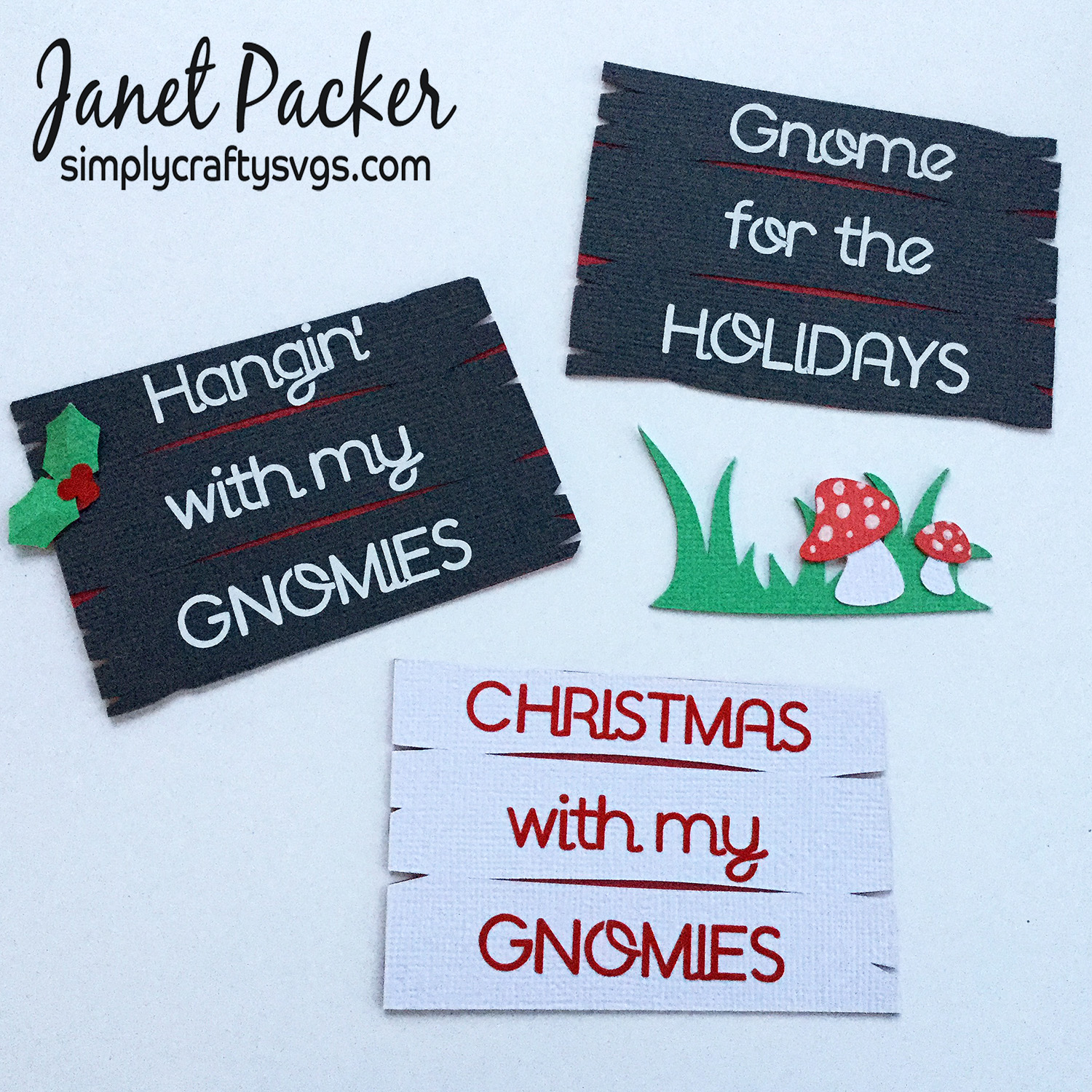 Download Crafting Quine 8 Ways And More To Customise Your Christmas Gnomes The Gnome Svg From Simply Crafty Svgs PSD Mockup Templates