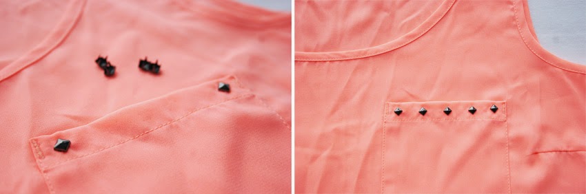 Diy customizar ropa con tachuelas