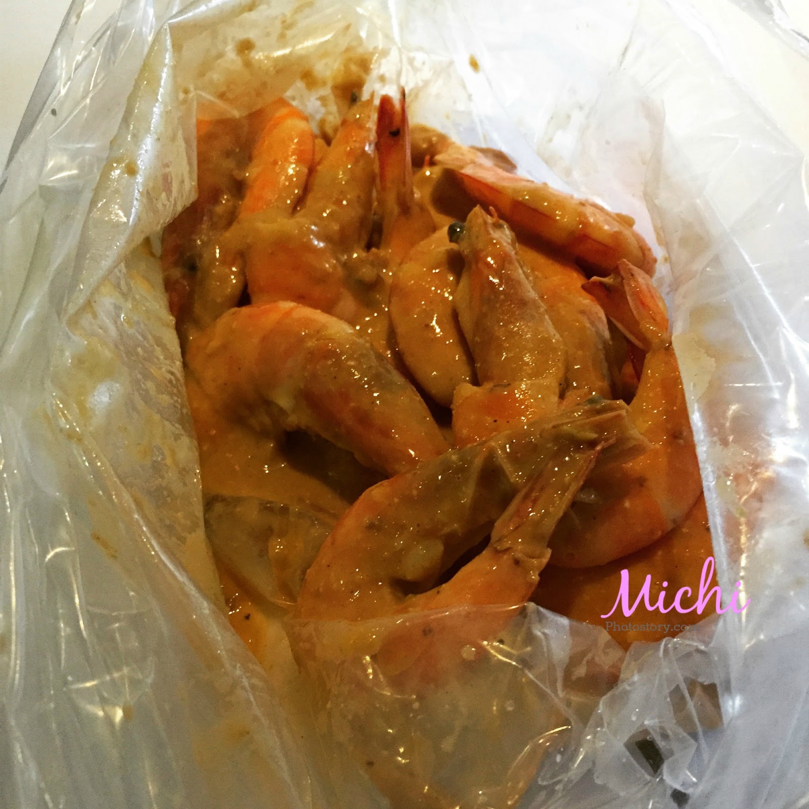 Michi Photostory Shrimp Bucket