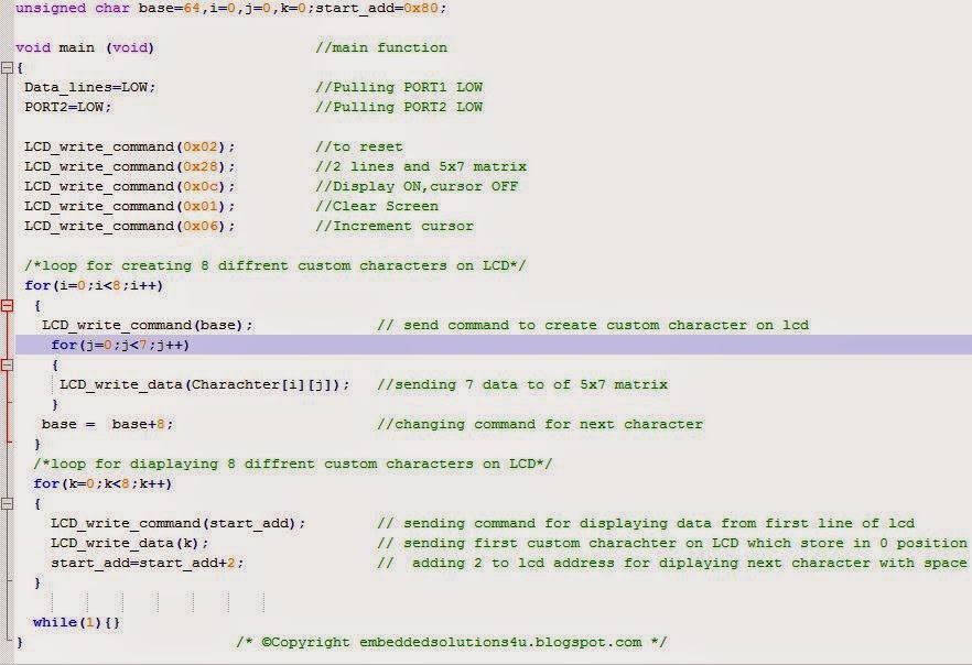 How To Program A Lcd Display In C