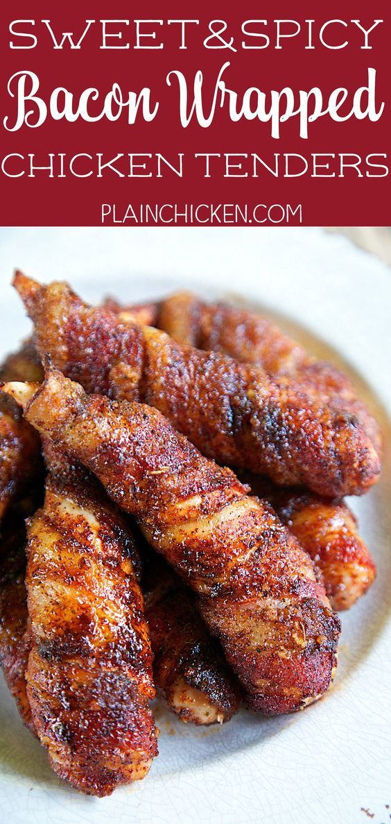 BACON BROWN SUGAR CHICKEN TENDERS